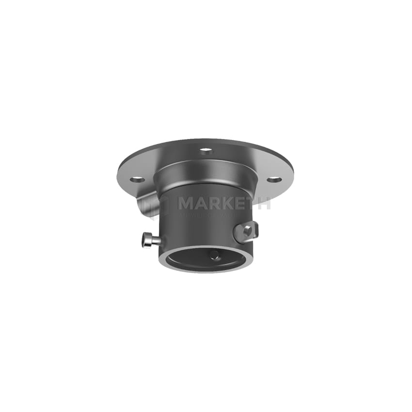 하이크비전 CCTV 브라켓 DS-1668ZJ-P [스피드돔용-천정형] [알루미늄] [플레티넘그레이] [높이:58mm]