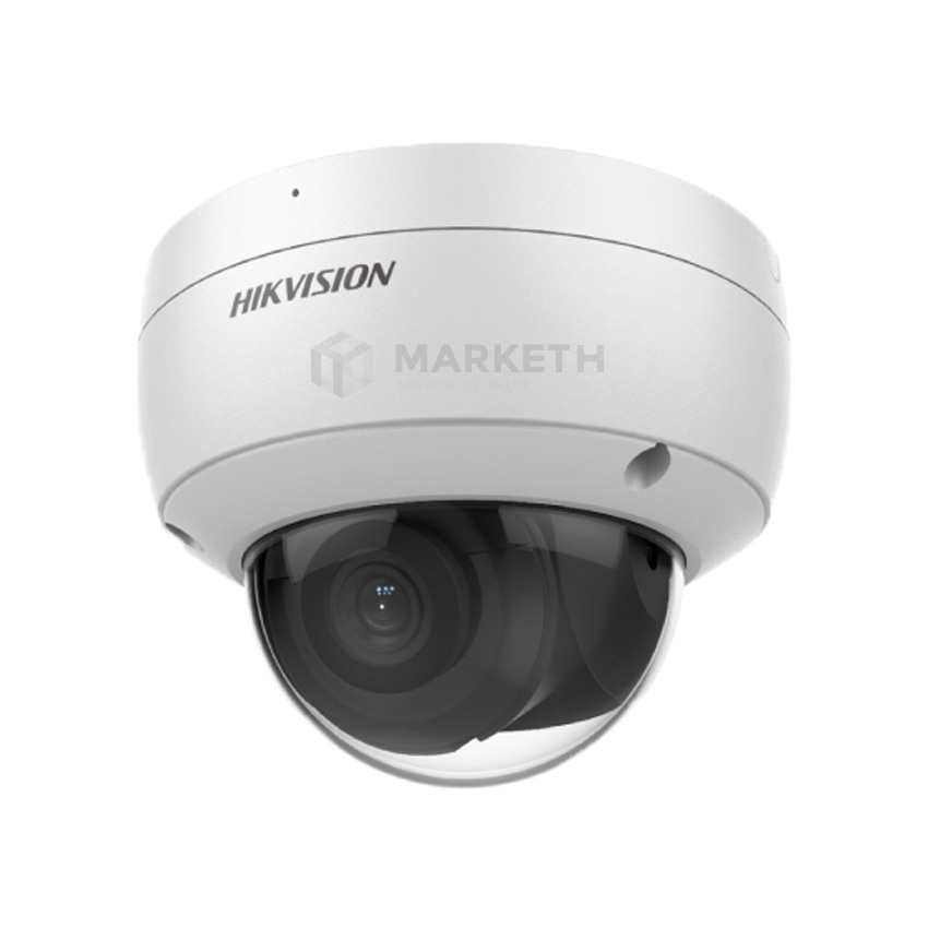 하이크비전 CCTV DS-2CD2123G0-IU [H.265+ 2.8mm 30m EXIR IP67 IK10 지능형 얼굴검색 마이크내장]