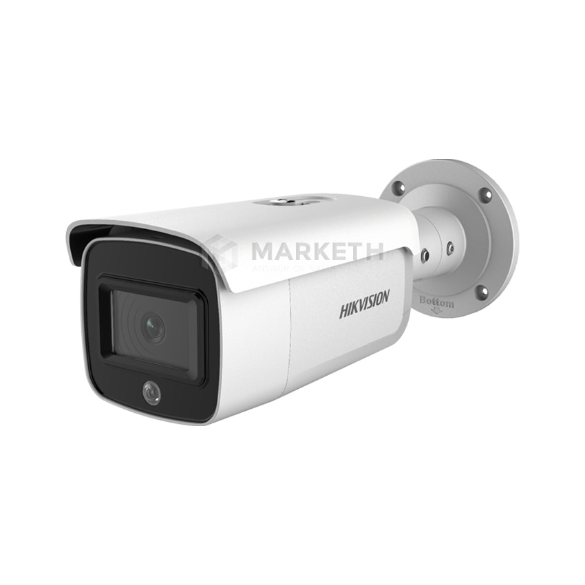 하이크비전 CCTV DS-2CD2T26G1-4I/SL [H.265+ 2.8mm 80m EXIR 다크파이트 야간칼라 IP67 경고라이트&amp;경고음]