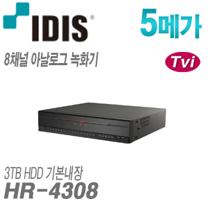 [IDIS] [DVR-5M] HR-4308