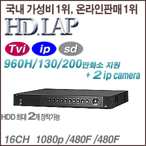 [HD-TVi] HTR-1664(16CH/1080P/480F/480F)